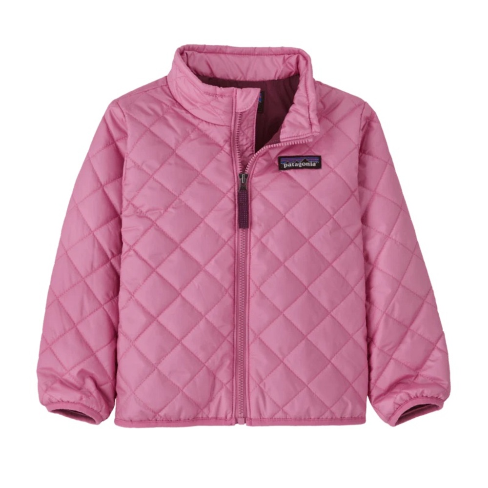 Patagonia Kids Pink Quilted Jacket